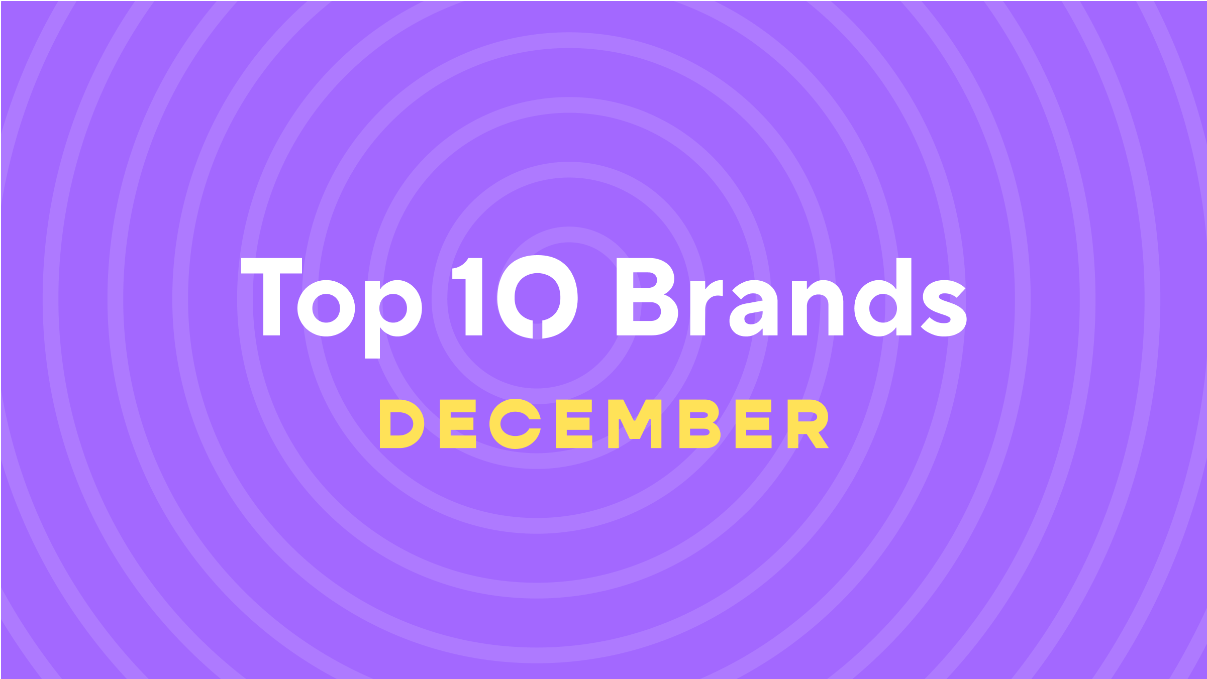 Top Bitcoin Back Brands of December