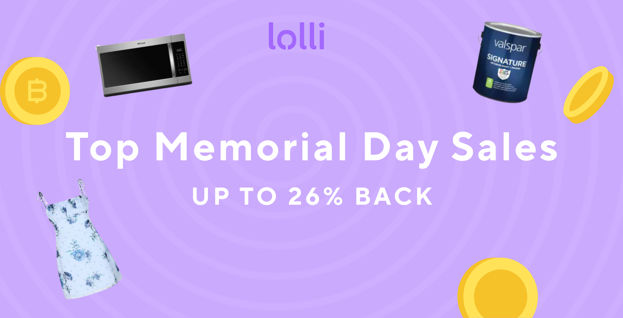 Top Memorial Day Sales 2023 With Rewards on Lolli