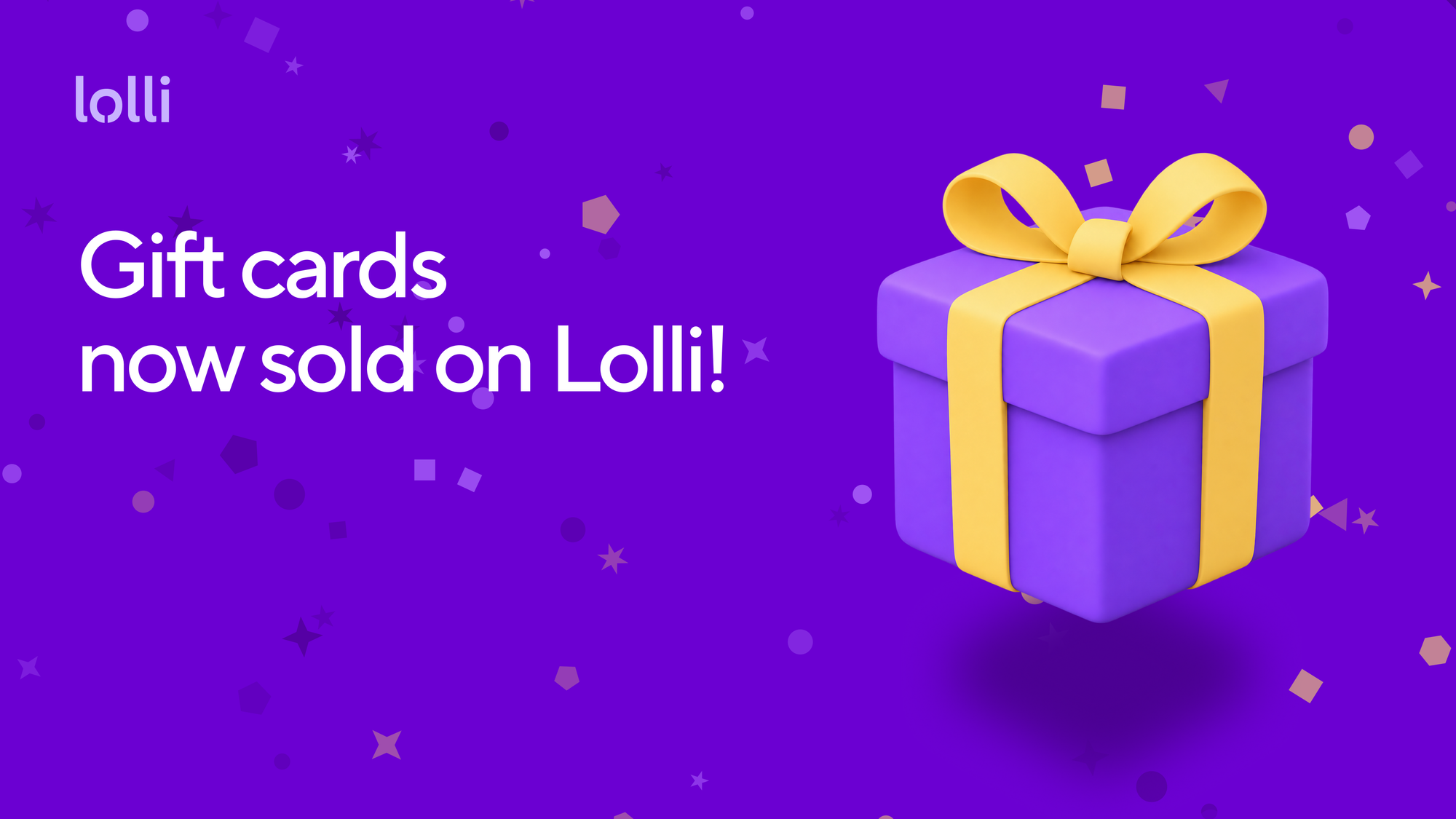Gift Cards Are Live on Lolli