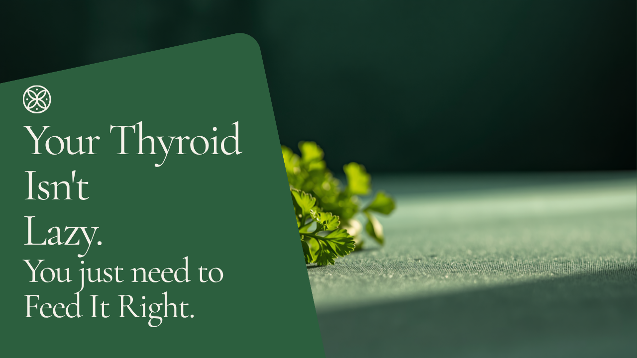 Your thyroid isn't lazy, you just need to feed it right — Shradha Nutritionist and Dietitian Fuel It Right