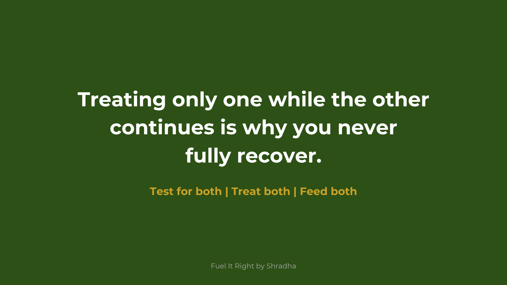 Treating only one condition while the other continues is why you never fully recover from PCOS PMOS and thyroid symptoms