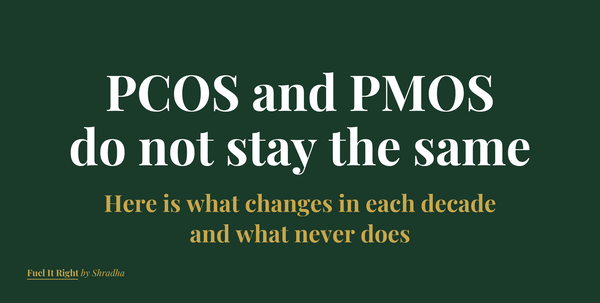 PCOS and PMOS across the decades, what changes and what stays the same