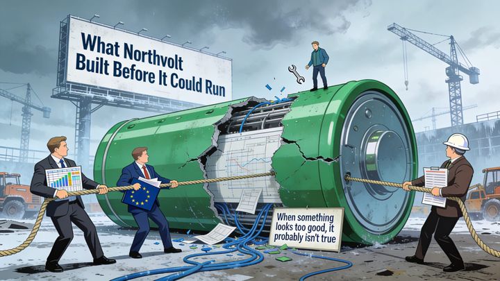 What Northvolt Built Before It Could Run