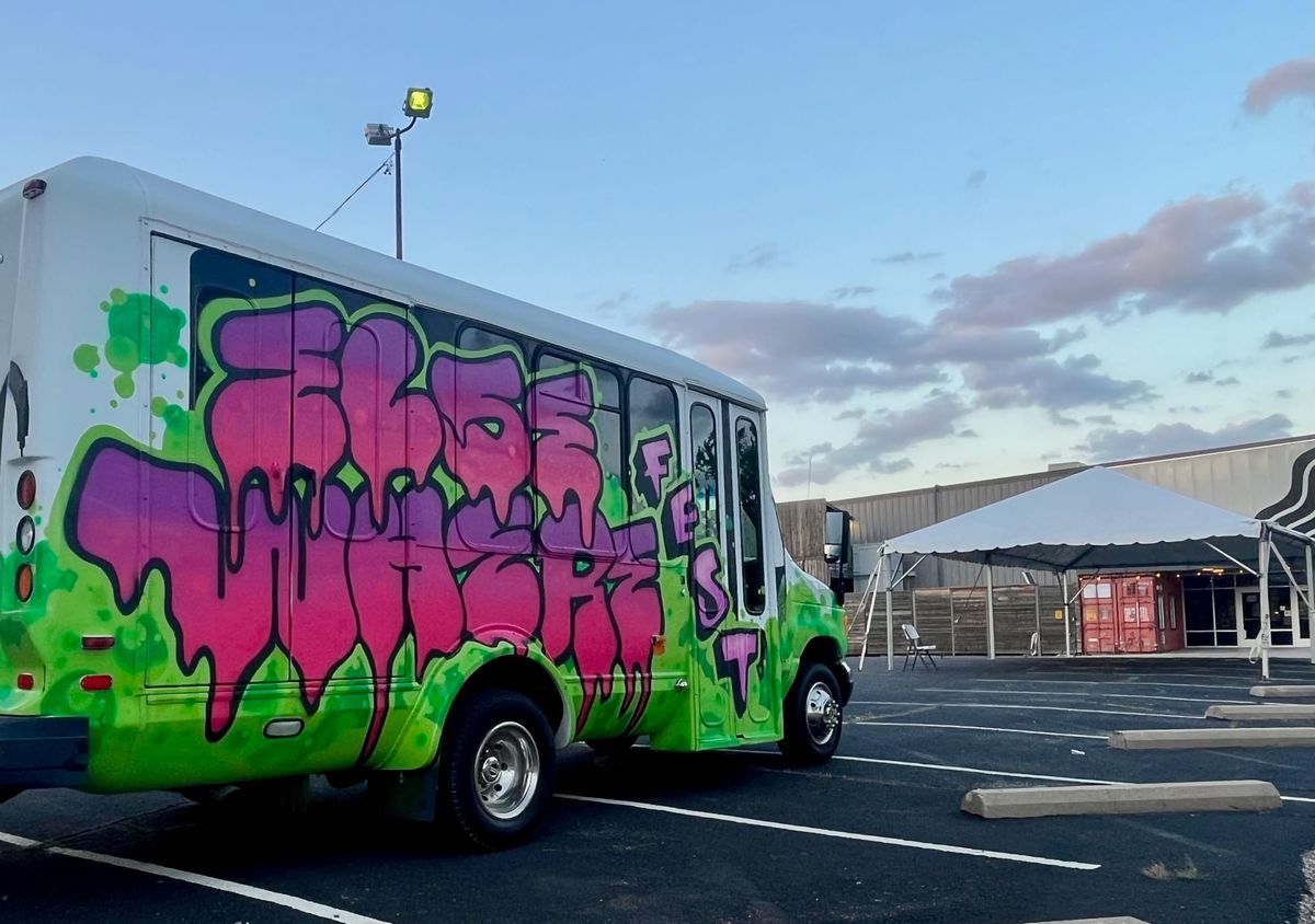 A graffiti-covered music festival lands in downtown Wichita this weekend