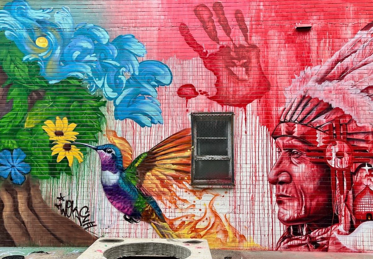 New Douglas Avenue mural is part of a '50-state challenge'
