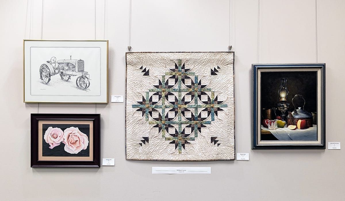 A creative family tree: 'Art in the Family' at the Derby Public Library