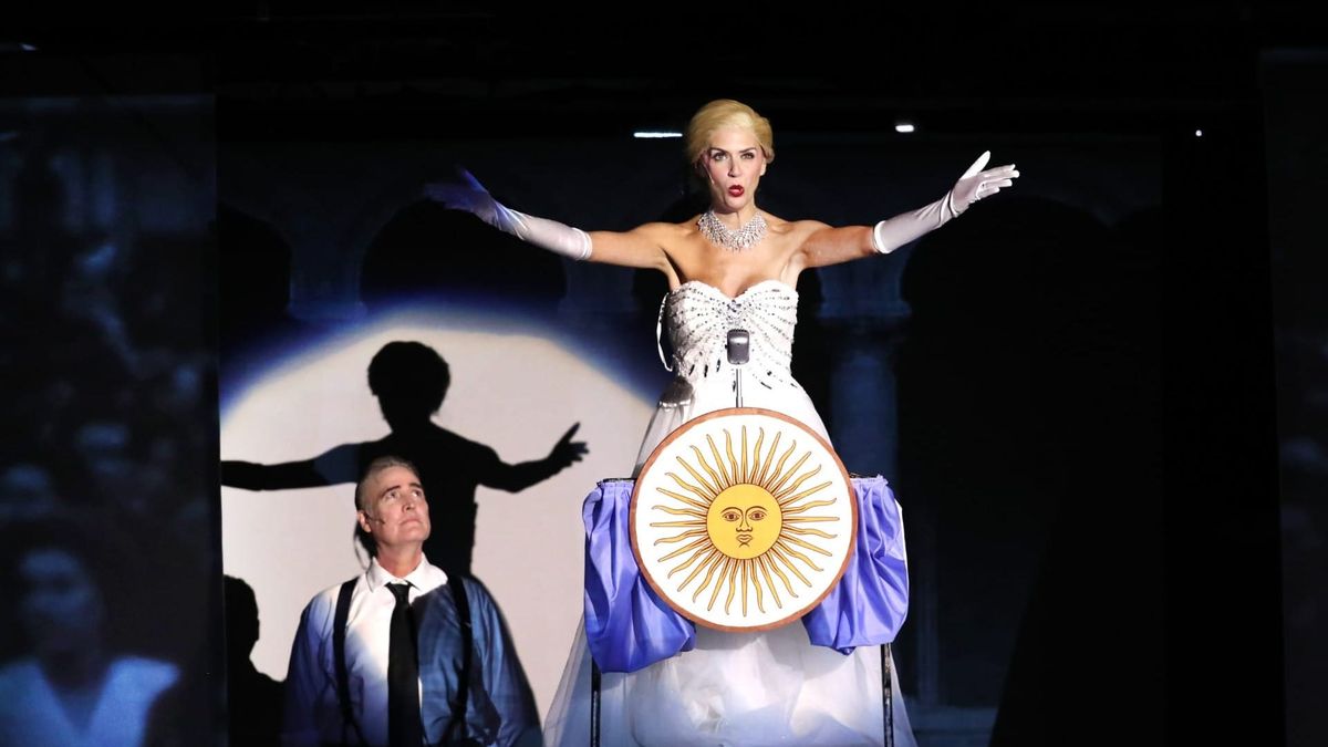 All that glitters: 'Evita' at Roxy's Downtown