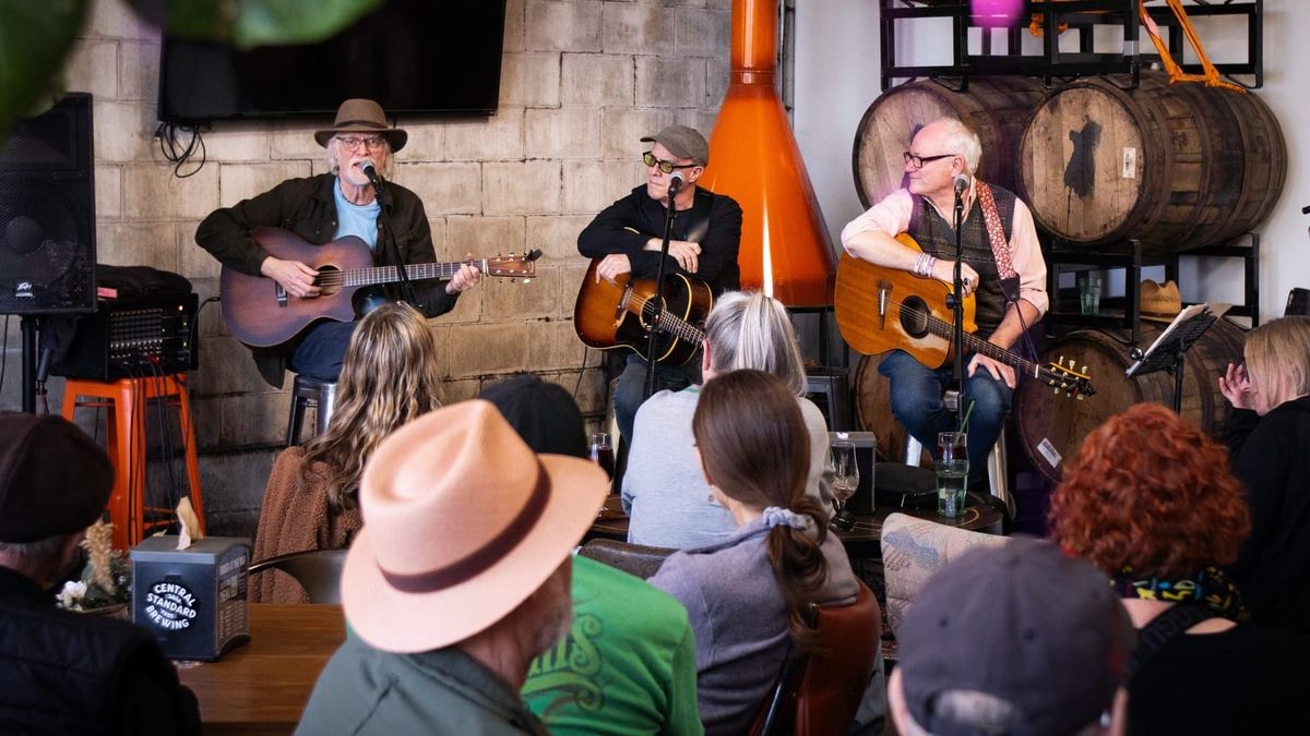 Photos: Mike Coykendall, Freedy Johnston & Bill Goffrier at Central Standard Brewing