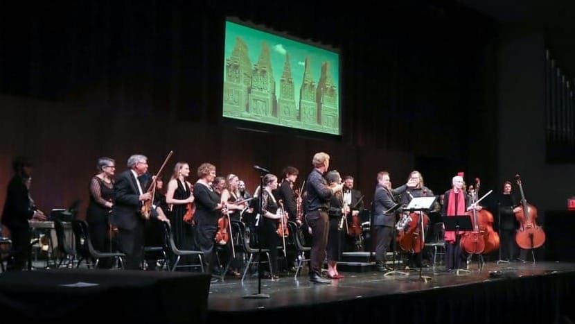 Susan Mayo’s new orchestra work 'Malaqatin Meetings' brings together two cultures, three works of art, dozens of community musicians