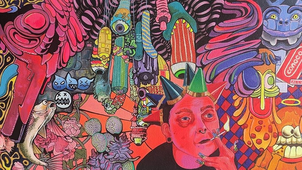 Artist Brooke Schutte takes a whimsical approach to heavy topics in a show at El Dorado’s Gold City Gallery