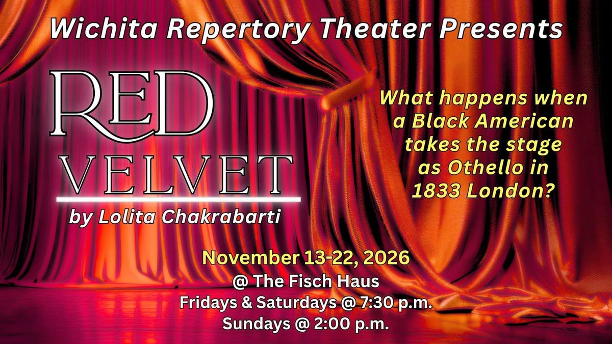 ICTRep to perform 'Red Velvet' by Lolita Chakrabarti