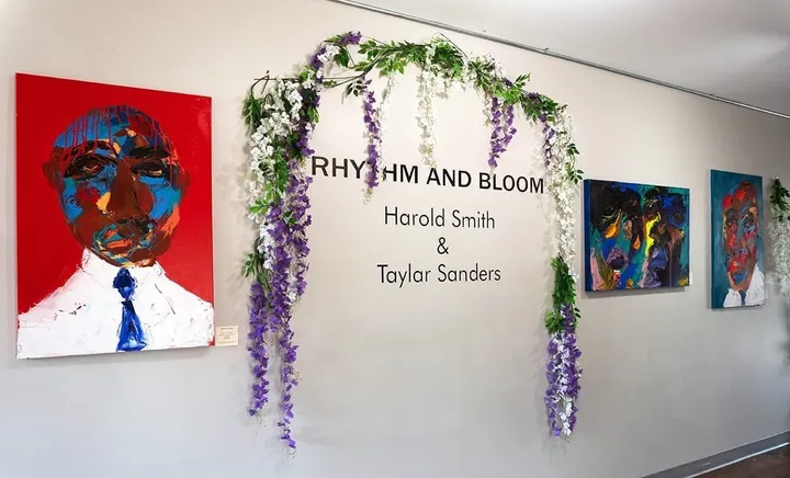 A steady visual rhythm: Taylar Sanders and Harold Smith at Mulberry Art Gallery
