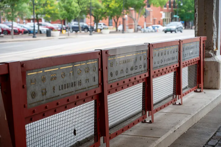 ‘Hobo codes’ public art tracks the past alongside the present