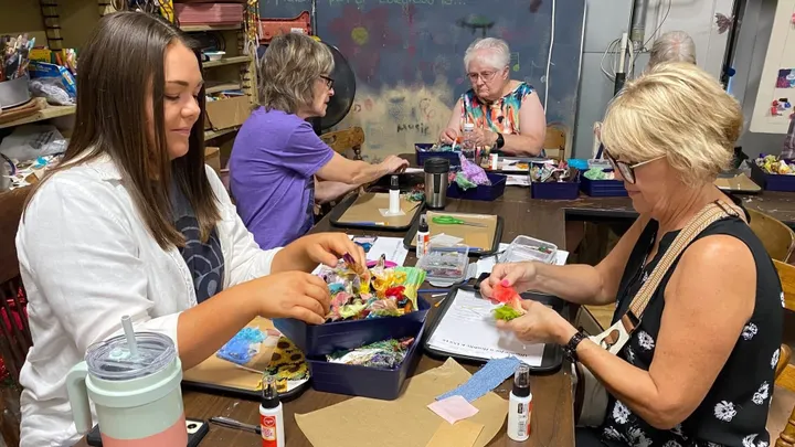 Art tells stories of health care to create a ‘living piece of advocacy’