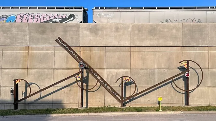 The language of steel: 'Train Stop' speaks to Wichita's history of rail service