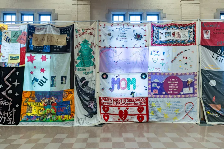 In the galleries: The AIDS Memorial Quilt at Plymouth Congregational Church