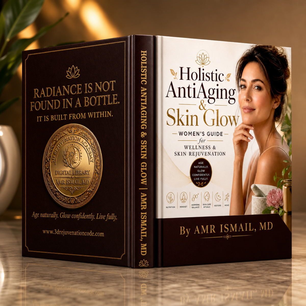 Holistic AntiAging & Skin Glow Book Cover