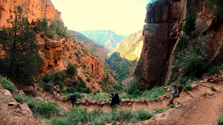 Grand Canyon R2R - Day 1: North Rim to Cottonwood Campground