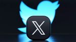 Illustration showing the X logo in front of the fading Twitter bird, symbolising the evolution from Twitter to X.
