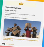 Cutting Through the Noise with Sill Social