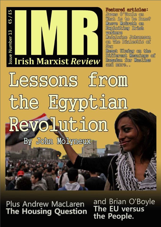 Irish Marxist Review — Vol. 4 No. 13 (2015)