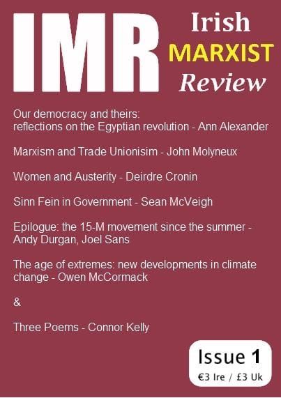 Irish Marxist Review — Vol. 1 No. 1 (2012)