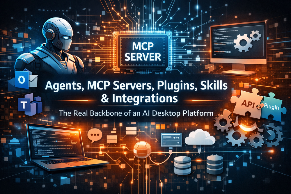 Agents, MCP Servers, Plugins, Skills, and Integrations: The Real Backbone of an AI Desktop Platform post image