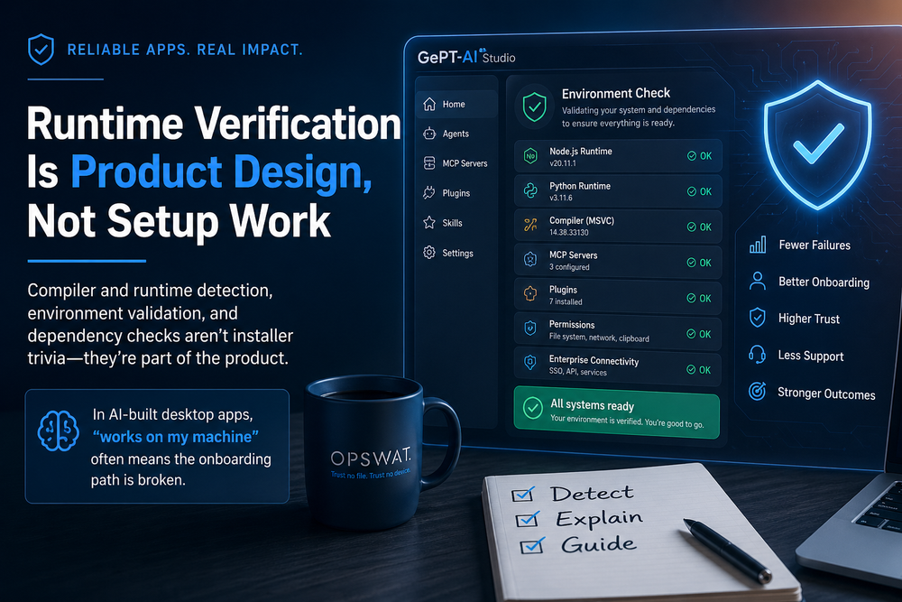 The Things I am Learning: Runtime Verification Is Product Design, Not Setup Work post image
