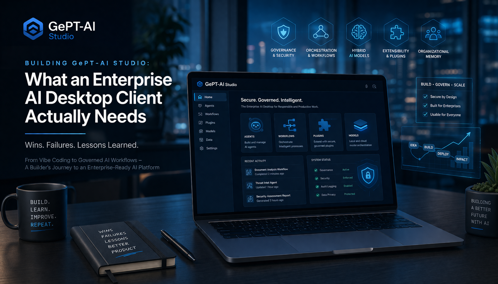 What an Enterprise AI Desktop Client Actually Needs
