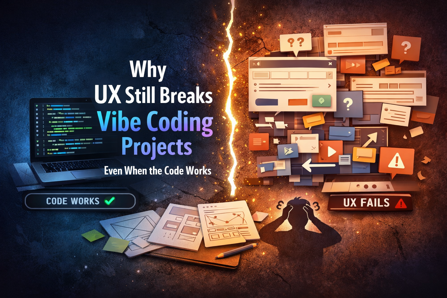 Why Your UX Can Break Vibe Coding Projects Even When the Code Works