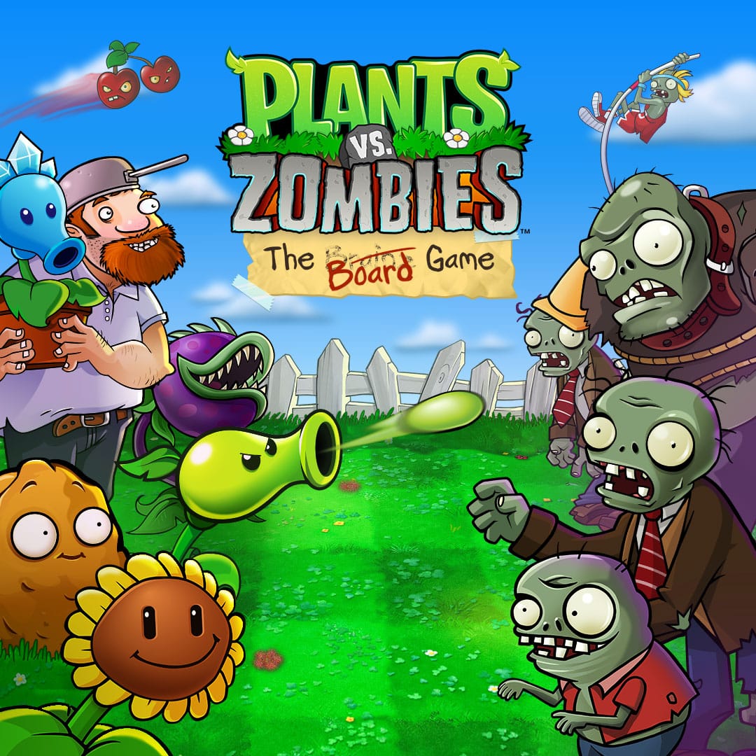 Front cover of Plants vs. Zombies: The Board Game