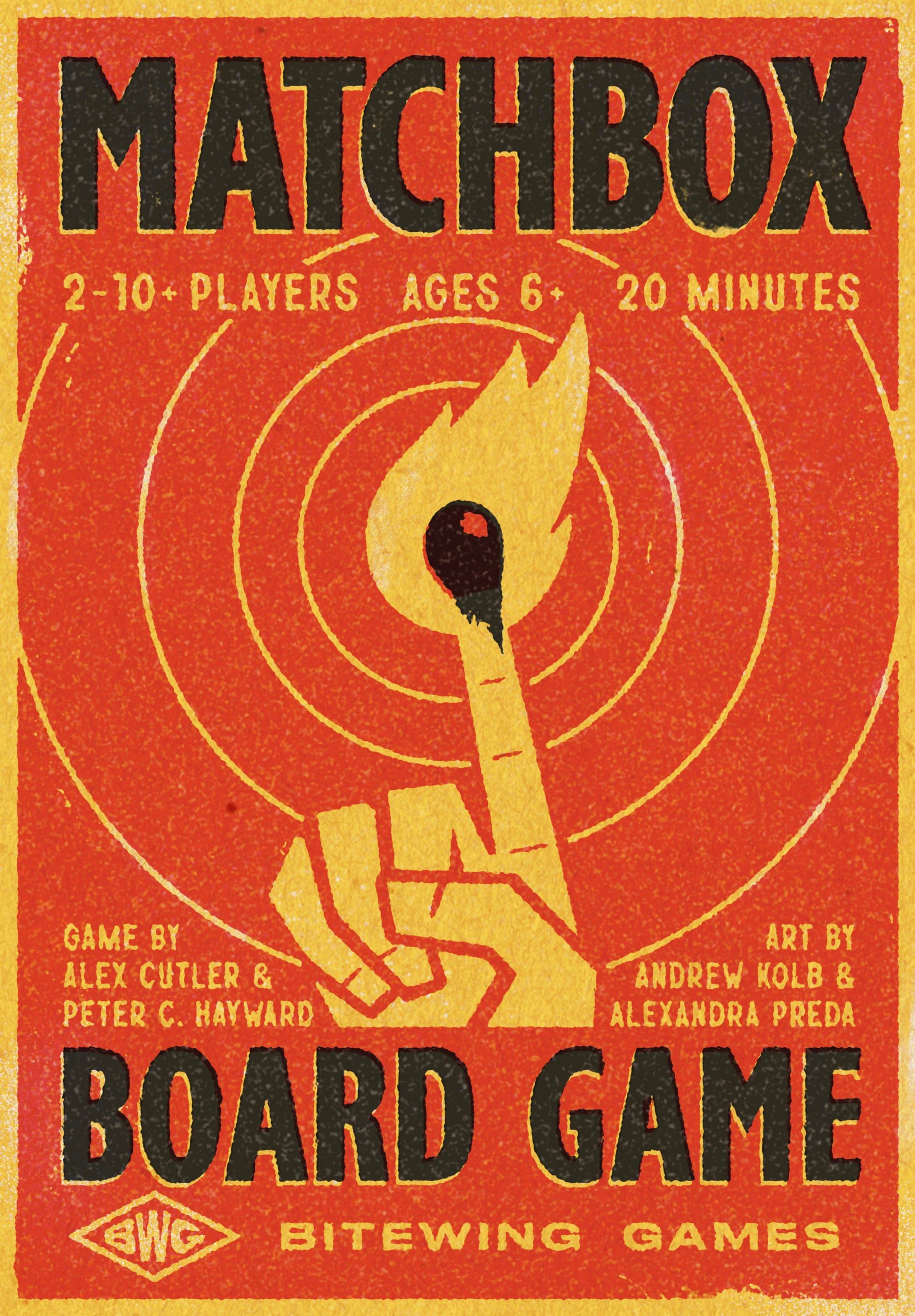 Front cover of Matchbox