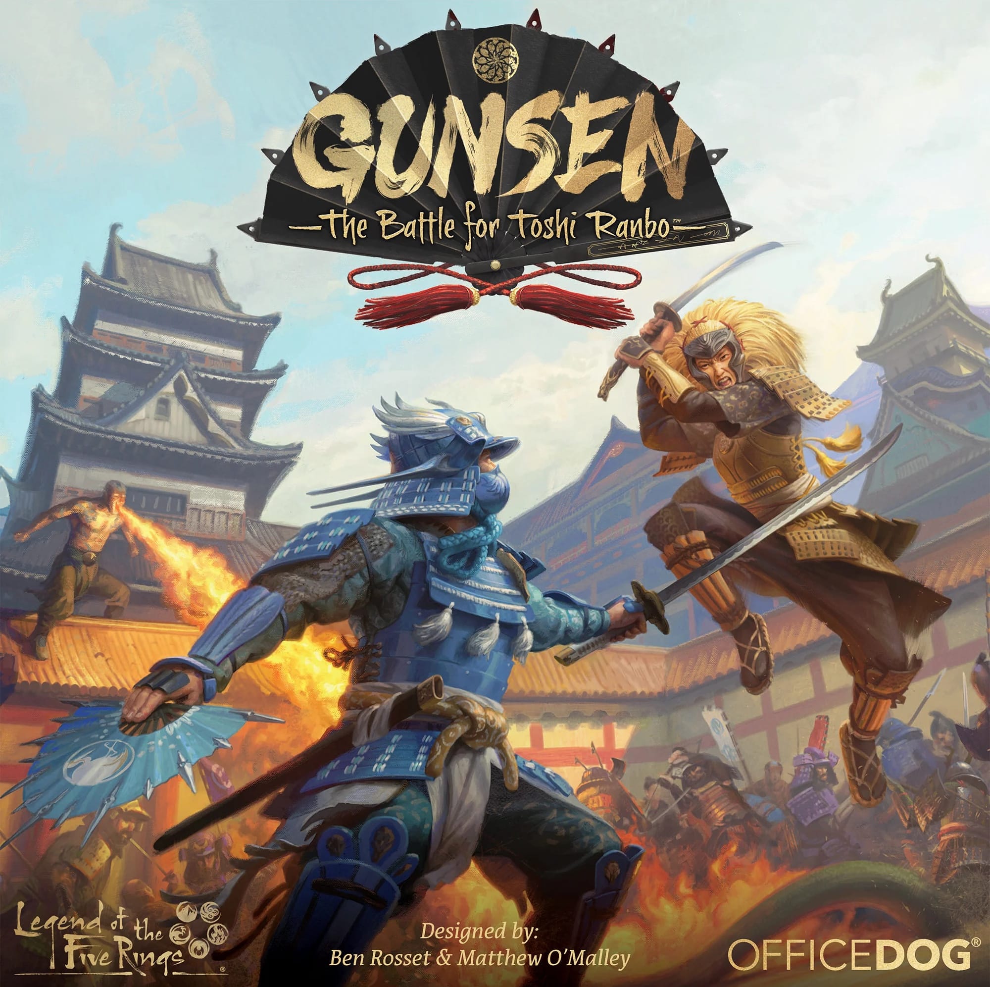 Front cover of Gunsen: The Battle for Toshi Ranbo