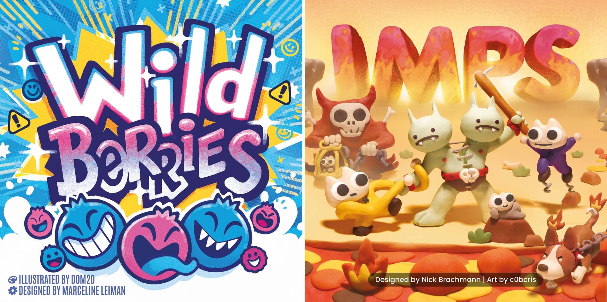 Front covers of Wildberries and Imps