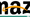 A close-up of the Amazon logo showing only the letters "maz", with the arrow turns upside side to make a frowny face