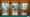 Three display cases are labeled "New release showcase", and each case is not filled: only three of five shelves in two of them, and four of five in the other
