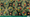 Dice in four colors are placed in clearings in forests on a playing area created from tiles being played adjacently