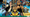 Wolverine stands in front of Han Solo and Chewbacca, who are in front of Professor Xavier and the Guardians of the Galaxy; several The One Rings are also present.