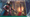 A detail of the front cover of Dungeons & Dragons: Castle Ravenloft Board Game shows a vampire gesturing toward a staircase.