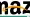 A close-up of the Amazon logo showing only the letters "maz", with the arrow turns upside side to make a frowny face