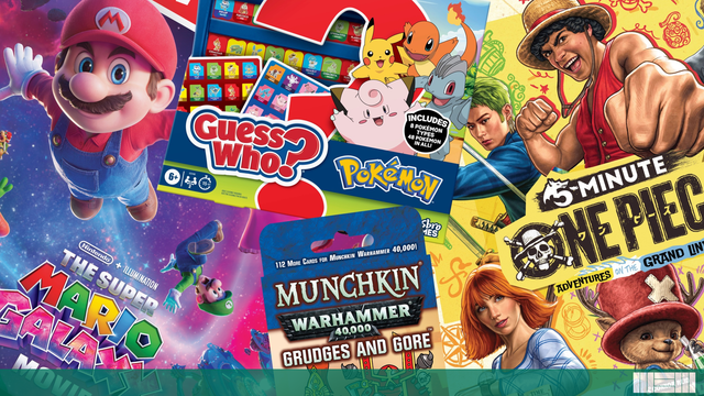 Mario, Monkey, Munchkin, and More on Your Tabletop