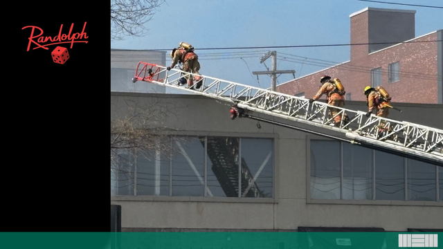 Randolph Suffers Warehouse Fire