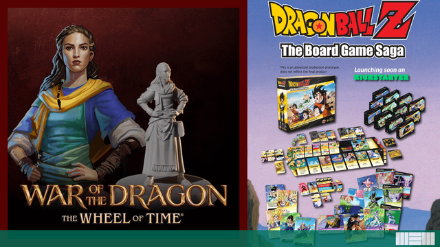 The Wheel of Time and Dragon Ball Z Head to Tabletops