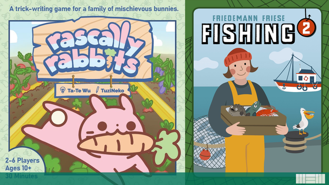 Take Tricks without Cards in Rascally Rabbits