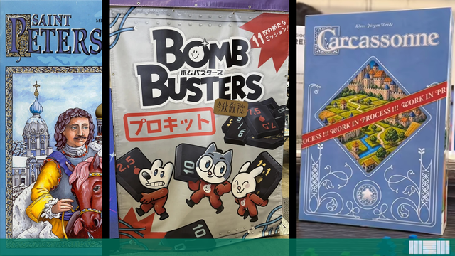 More Bombs to Bust, Pixels Invade Carcassonne, and More