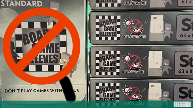 Why I Avoid Game Sleeves