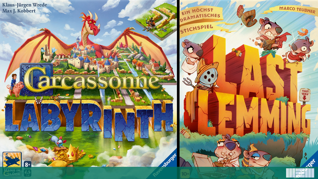 Explore Twists on Carcassonne and Scotland Yard