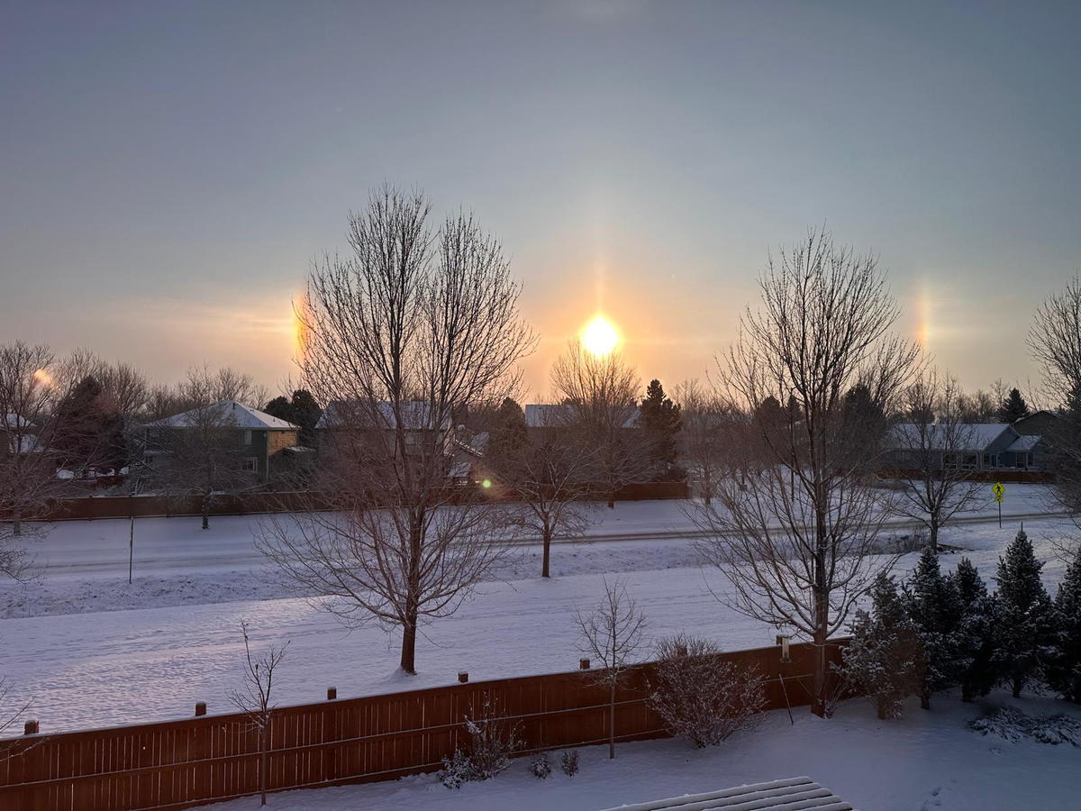 Sun Dog morning