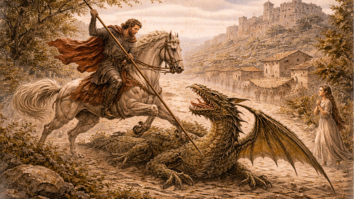 Saint George and the Dragon: How a Legend Took Shape in Christian History