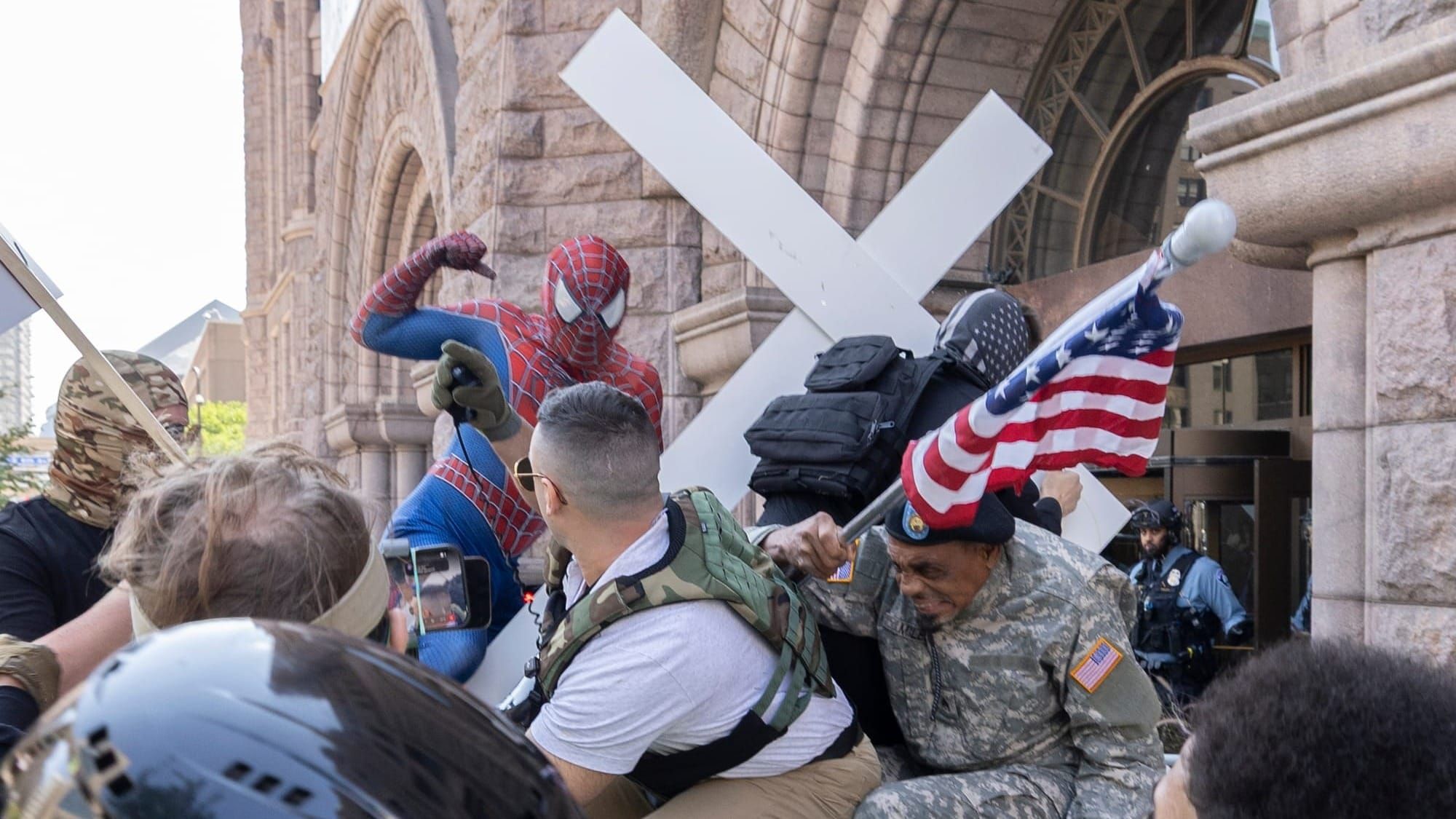 Karen Attiah Won, Anti-Fascist Spider-Man Rocks Racist in Minneapolis and More 'Good News'